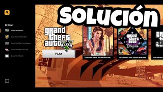 SOLUCION de ERROR al INSTALAR EL LAUNCHER de Rockstar Games  GTA V de Epic Games [upl. by Suirrad611]