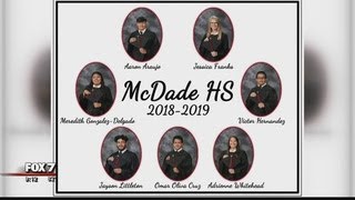 Class graduates from McDade High School for first time in 79 years  52019 [upl. by Ahsaeit]