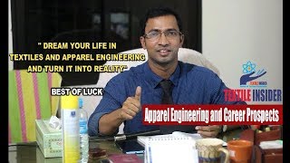 Apparel Engineering and Career Prospects ।। TEXTILE INSIDER [upl. by Debby697]