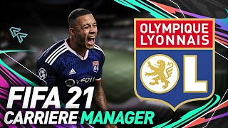 FIFA 21  CARRIÈRE MANAGER LYON  LE NOUVEAU PROJET [upl. by Tonry240]