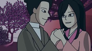 Kuchisake Onna  Japanese Urban Legend Animated Horror Story [upl. by Yedarb]