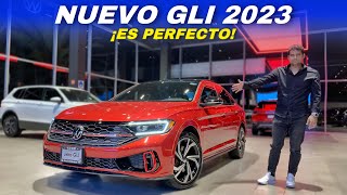 NUEVO JETTA GLI 2023  Lo más FANTÁSTICO de Volkswagen [upl. by Yelsehc]