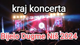 Bijelo Dugme Nis 2024 kraj koncerta [upl. by Alios]