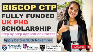 How to Apply Fully funded PhD in UK BiSCoP CTP Phd program  Bioscience Phd programs in UK [upl. by Adaynek592]