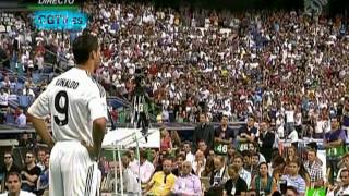 HD Presentacion Cristiano Ronaldo en el Real Madrid [upl. by Edan193]