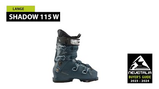 Lange Shadow 115  NeveItalia  Ski Boot Test  20232024 [upl. by Armelda]