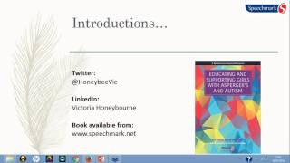 Webinar Supporting girls amp young women with Aspergers amp Autism in mainstream educational settings [upl. by Fredek347]