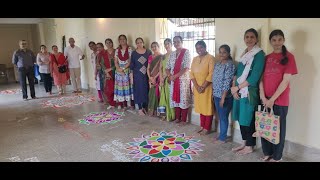 RANGOLI competition on 271024 [upl. by Notkcorb6]