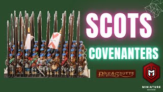 How to paint Scots Covenanters for Warlord Games Epic Battles [upl. by Zoara]