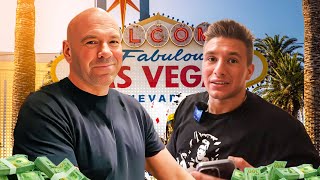 Stevewilldoit amp Dana White Wild Gambling Night at Vegas High Stakes Blackjack [upl. by Johnna]