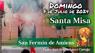 ✅ MISA DE HOY domingo 7 de Julio 2024  Padre Arturo Cornejo [upl. by Alexandros769]