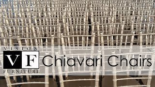 Chiavari Chairs  The VF Difference  ChiavariChairscom [upl. by Suoivatram]