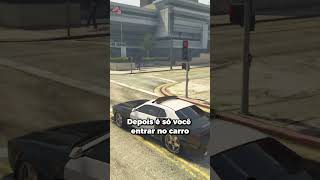 Como Ser Policial no GTA 5 Online gta5 gta5online shorts [upl. by Sonahpets]