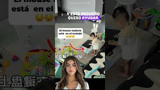 ¿Bebé ayuda a mamá ¡Desastre adorable 😱💻 [upl. by Leventis]