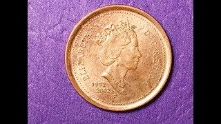 Canada 1 Cent 19522002 Golden Jubilee [upl. by Aletse]