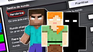 SEMILLAS de HEROBRINE  NULL  ALEXBRINE ENTIDADES MALIGNAS EN MINECRAFT a LAS 300 AM [upl. by Eilrahs]