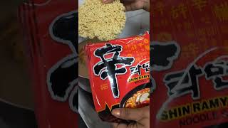 Shin ramen 🍜  nongshim ramen nongshim shinramen noodleasmr trending viralvideo koreannoodles [upl. by Wardieu551]