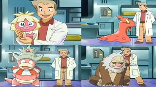 Slaking  Slowking  Slugma  Smoochum attacks Professor Oak Professor Oak Funny Moments [upl. by Katya]