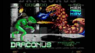 DRACONUS Main Theme ATARI XEXL 8Bit [upl. by Etnaihc962]