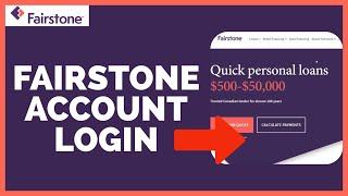 Fairstone Account Login How to Sign in Fairstone Account on PC2023 [upl. by Jackelyn]