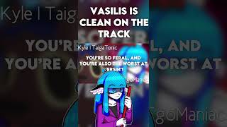 VASILIS IS CLEAN ON THE TRACK blackouthospital thewerecleaner rapbattle [upl. by Sosthina785]