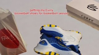 getting my curry basketball shoes vloge [upl. by Jana399]