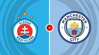 🔴LIVE Manchester City vs Slovan Bratislava  UEFA CHAMPION LEAGUE 202425  Live Now🔴 [upl. by Ettenowtna]