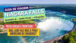 NIAGARA FALLS TUDO o que você PRECISA SABER para PLANEJAR sua VIAGEM  Guia COMPLETO com DICAS [upl. by Arsi]