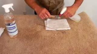 How To Remove Gum From Carpet Like A Professional [upl. by Nylatsyrc]