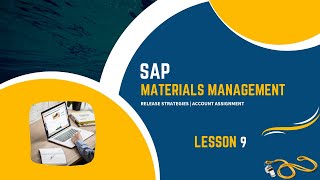 SAP  SAP Materials Management  Release Strategies  Account Assignment  092020  sap sapmm [upl. by Ttergram420]