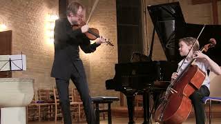 Passacaglia HandelHalvorsen  Franz cello and Henning violin Kraggerud [upl. by Lewie]