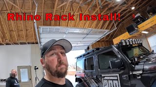 Jeep Wrangler Rhino Rack Backbone Install [upl. by Horowitz]