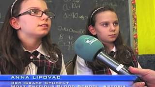 Mathletics competition makes the news in New York [upl. by Nnaeilsel]