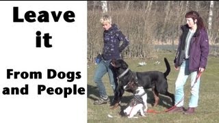 Leave it from dogs and people [upl. by Sofie21]