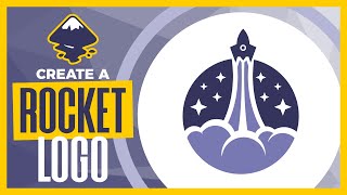 Inkscape Tutorial Rocket Logo Design [upl. by Eulalia872]