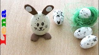 Osterhase basteln 🐰 DIY zu Ostern 🐰 Easter Bunny Craft 🐰 как сделать зайца на пасху [upl. by Erasmus]