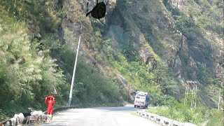 Kathmandu to Pokhara Beautiful High Way Road Nepal Tourism [upl. by Aisyla]