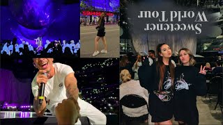 SWEETENER WORLD TOUR GRWM FLOOR SEATS AND MORE [upl. by Sparks]