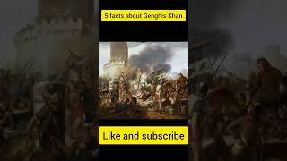 5 facts about Genghis Khan Genghis Khan ten million facts [upl. by Obola]