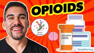 Opioid Pain Pharmacology Analgesics Nursing RN PN for NCLEX [upl. by Akirrehs]