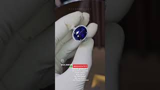 Blue sapphire no heat qualitas sultan [upl. by Amikahs]