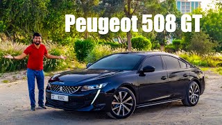 2022 Peugeot 508 GT Review  A Quirky MidSize Family Sedan [upl. by Dannye]