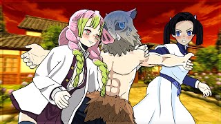 Inosuke gets a girlfriend Demon Slayer VR [upl. by Branscum]