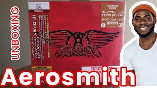 AEROSMITH GREATEST HITS DELUXE EDITION  LIVE UNBOXING Y RESEÑA [upl. by Hako579]