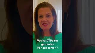 Vacina da gestante  prevenção da coqueluche no bebê gravidezsemanaasemana gestação pediatria [upl. by Quartus259]