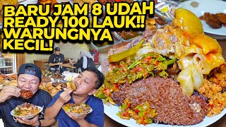 WARUNG KECIL BEGINI UDAH MASAK 100 MENU DARI JAM 8 PAGI FT KUBILER [upl. by Adraynek]