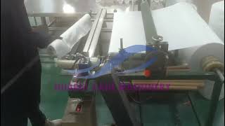 Rewinder for Medical Absorbent cotton roll gauze [upl. by Yasmin205]