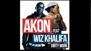 Akon feat Wiz Khalifa  Dirty Work HD  FULL SONG  DOWNLOAD [upl. by Holly]