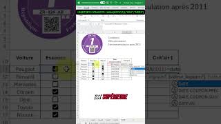 Tu roules écolo  excel exceltips pourtoi critair ecologie [upl. by Esaj22]
