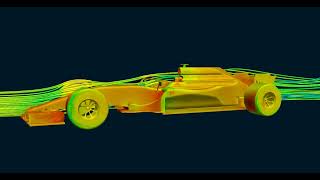 Formula1 in OpenFOAM amp ParaView [upl. by Hillel]